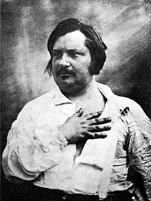 Balzac en 1842 sur un daguerréotypede Louis-Auguste Bisson