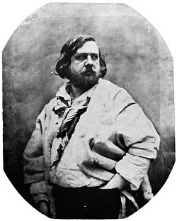 Théophile Gautier par Nadar (1856).